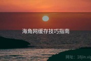 海角网缓存技巧指南