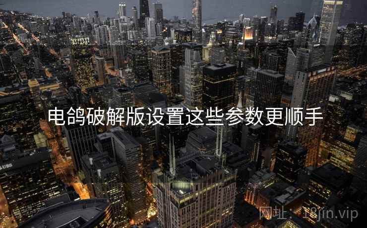 电鸽破解版设置这些参数更顺手