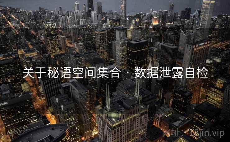 关于秘语空间集合 · 数据泄露自检