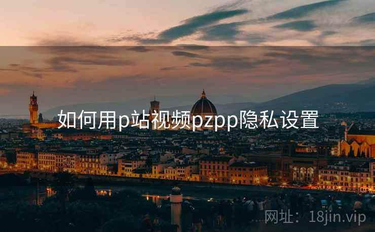如何用p站视频pzpp隐私设置